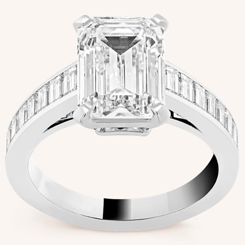 14K Au585 White Gold Ring Women Wedding Anniversary Engagement Party Ring Rectangle Emerald Moissanite Diamond Elegant Trendy1
14K Au585 White Gold Ring Women Wedding Anniversary Engagement Party Ring Rectangle Emerald Moissanite Diamond Elegant Trendy1