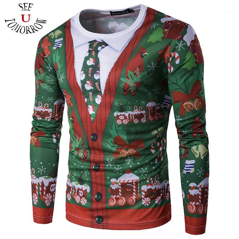Men's T-Shirts 2021 Men's T Shirts Casual Christmas 3D Printed Funny Feliz Navidad Ugly Sweater Long Sleeve O-neck Silm Tops Gifts1, 001
Men's T-Shirts 2021 Men's T Shirts Casual Christmas 3D Printed Funny Feliz Navidad Ugly Sweater Long Sleeve O-neck Silm Tops Gifts1, 001