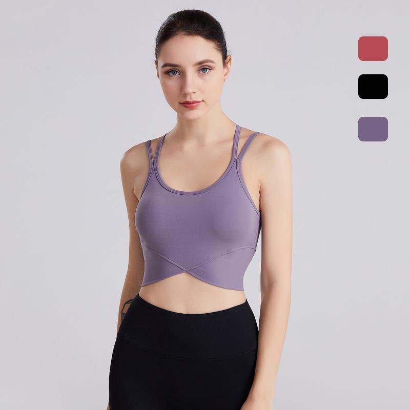 Seamless Women Yoga Bra Sleeveless Shockproof Training Fitness Running Sports Beauty Back Top Sports Underwear Femme Sportswear, Black
Seamless Women Yoga Bra Sleeveless Shockproof Training Fitness Running Sports Beauty Back Top Sports Underwear Femme Sportswear, Black