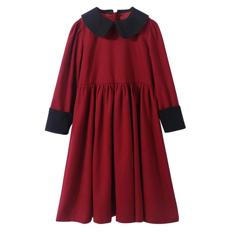 6 to 14 years kids & teenager girls long sleeve flare casual dresses children girl fashion fall winter brief dress clothing, Wine red
6 to 14 years kids & teenager girls long sleeve flare casual dresses children girl fashion fall winter brief dress clothing, Wine red
