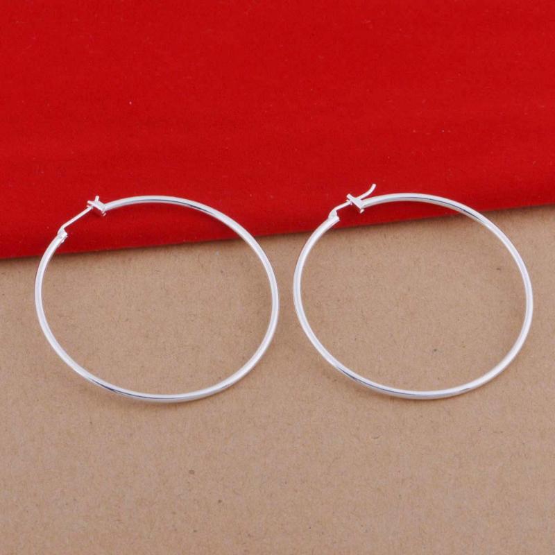 Hoop Earrings fashion Diameter 5cm round earrings style ladies party wedding jewelry new design