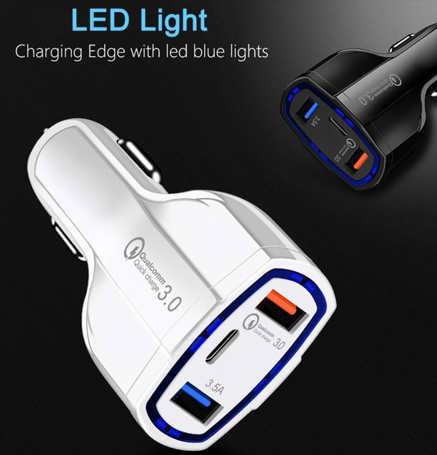 DHL 50pcs Dual USB Car Charger 5V 7A Type C PD Port Quick Charge QC3.0 For iPhone 7 Samsung S10 Smartphone Universal Fast Charging Adapter
DHL 50pcs Dual USB Car Charger 5V 7A Type C PD Port Quick Charge QC3.0 For iPhone 7 Samsung S10 Smartphone Universal Fast Charging Adapter