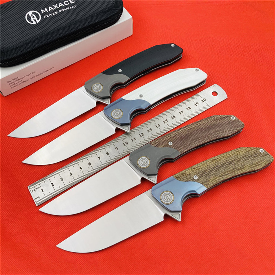 Maxace goliath second generation folding knife G10 handle K110 steel small folding knife outdoor camping fishing tools
Maxace goliath second generation folding knife G10 handle K110 steel small folding knife outdoor camping fishing tools