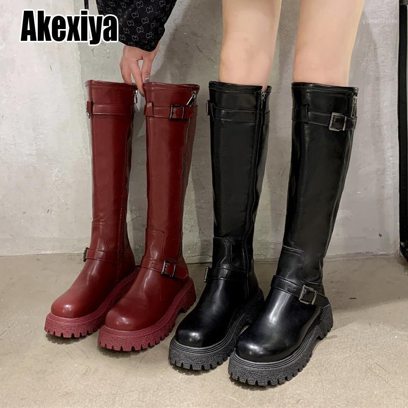 Winter Warm Leather Women Knee High Boots Fashion Riding Knight Boots Buckle Combat Motorcycle Long 35-40 p7281, Black
Winter Warm Leather Women Knee High Boots Fashion Riding Knight Boots Buckle Combat Motorcycle Long 35-40 p7281, Black