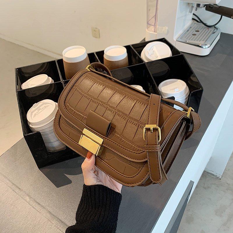 2021 New Luxury Designer Women's Shoulder Bags Fashion Girls Flap PU Leather Solid Color Crossbody For Women, Matte brown
2021 New Luxury Designer Women's Shoulder Bags Fashion Girls Flap PU Leather Solid Color Crossbody For Women, Matte brown