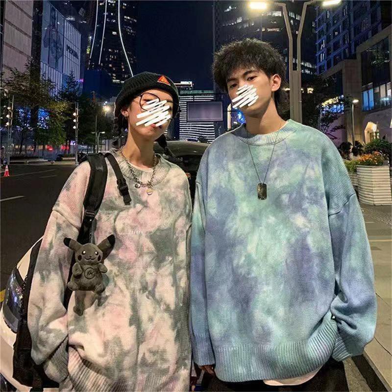 Harajuku 19SS men's hip-hop sweater cartoon casual loose knit pullover autumn and winter knitted sweater men and women couples, White;black
Harajuku 19SS men's hip-hop sweater cartoon casual loose knit pullover autumn and winter knitted sweater men and women couples, White;black