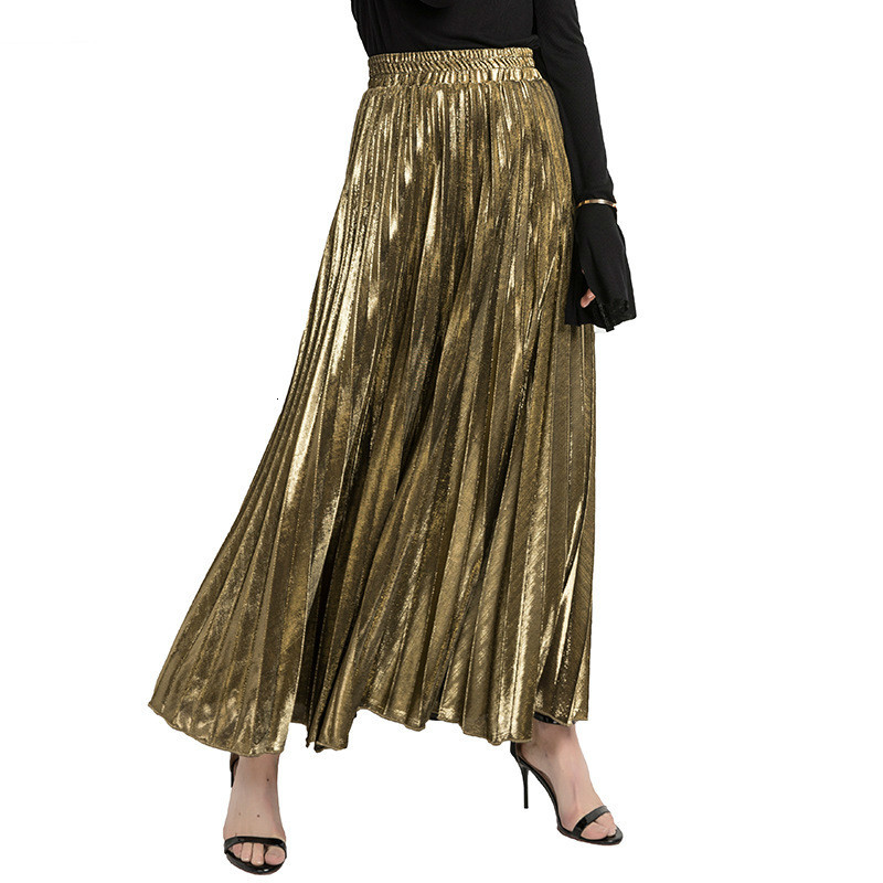 2021 New Spring summer high waist the simple and versatile line plied size big swing skirt female gold 7HHH, Red temperament
2021 New Spring summer high waist the simple and versatile line plied size big swing skirt female gold 7HHH, Red temperament