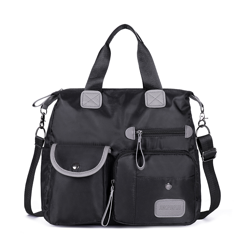 New ladies one-shoulder nylon oxford cloth handbags new portable messenger bag travel bag large capacity mother bag, Black
New ladies one-shoulder nylon oxford cloth handbags new portable messenger bag travel bag large capacity mother bag, Black