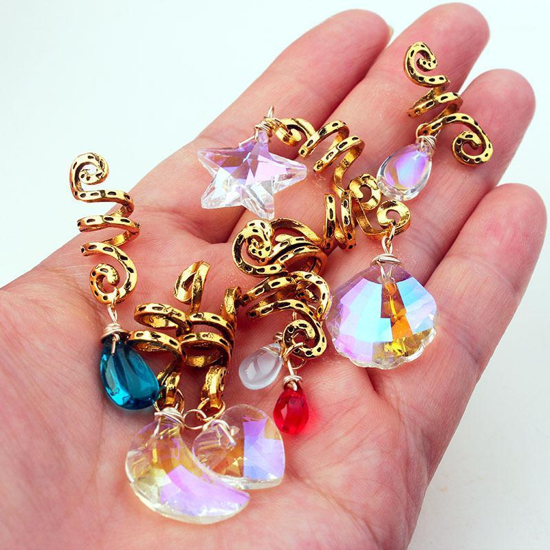 Hair Clips & Barrettes Viking Spiral Braided Jewelry Decor Crescent Moon Heart Pendulum Tassel Crystal Stone Accessories For Women Femme
Hair Clips & Barrettes Viking Spiral Braided Jewelry Decor Crescent Moon Heart Pendulum Tassel Crystal Stone Accessories For Women Femme