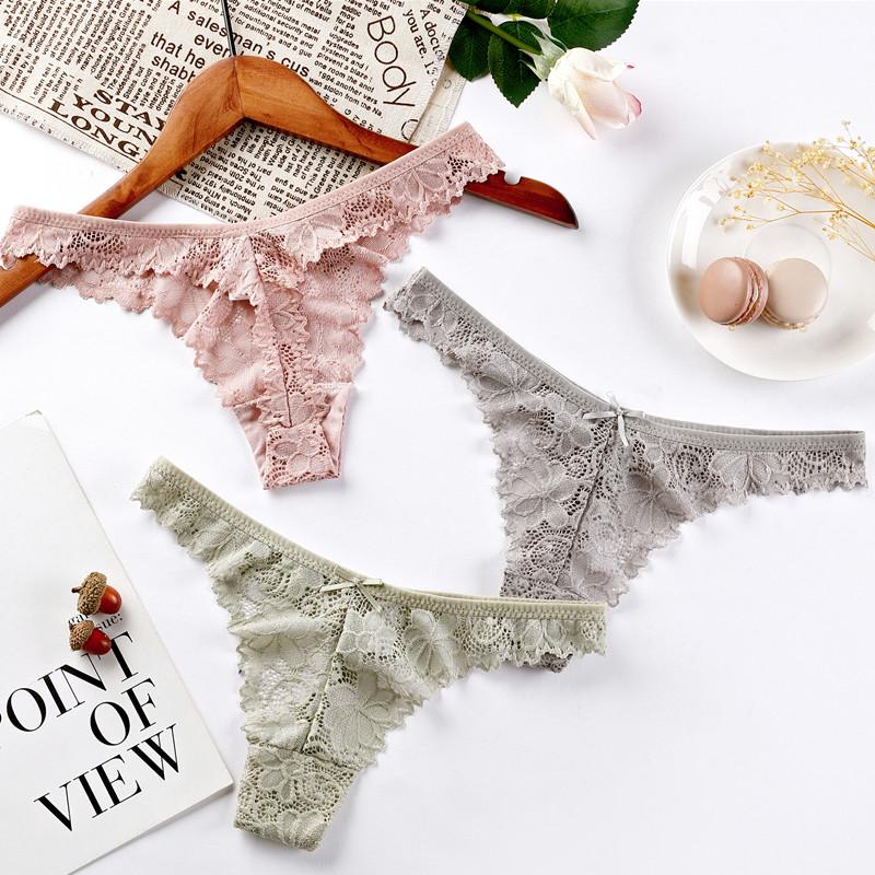 Sexy Lace Panties Women G-String Briefs Low Waist Cotton Crotch Lingerie Seamless Transparent Ladies Thongs 1pcs Intimates, Black
Sexy Lace Panties Women G-String Briefs Low Waist Cotton Crotch Lingerie Seamless Transparent Ladies Thongs 1pcs Intimates, Black
