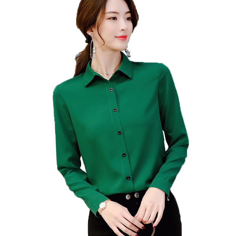 Spring Summer Long Sleeve Chiffon Shirts Blouse Women Office Shirt Solid Color Casual Tops Mujer De Moda Women' Bottoming Shirt, Red wine
Spring Summer Long Sleeve Chiffon Shirts Blouse Women Office Shirt Solid Color Casual Tops Mujer De Moda Women' Bottoming Shirt, Red wine