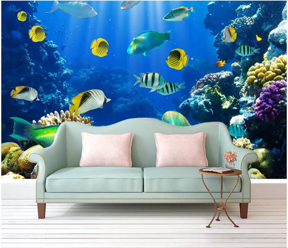 3 d wallpaper custom photo mural Underwater world fish coral landscape decor living room 3d wall murals wallpaper for walls 3 d, Non-woven
3 d wallpaper custom photo mural Underwater world fish coral landscape decor living room 3d wall murals wallpaper for walls 3 d, Non-woven