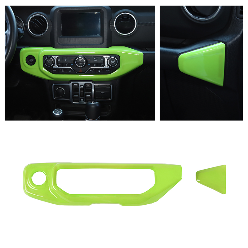 Green Air Conditioning Switch Panel Cover For Jeep Wrangler JL JLU 2018 UP & 2020 Gladiator JT
Green Air Conditioning Switch Panel Cover For Jeep Wrangler JL JLU 2018 UP & 2020 Gladiator JT