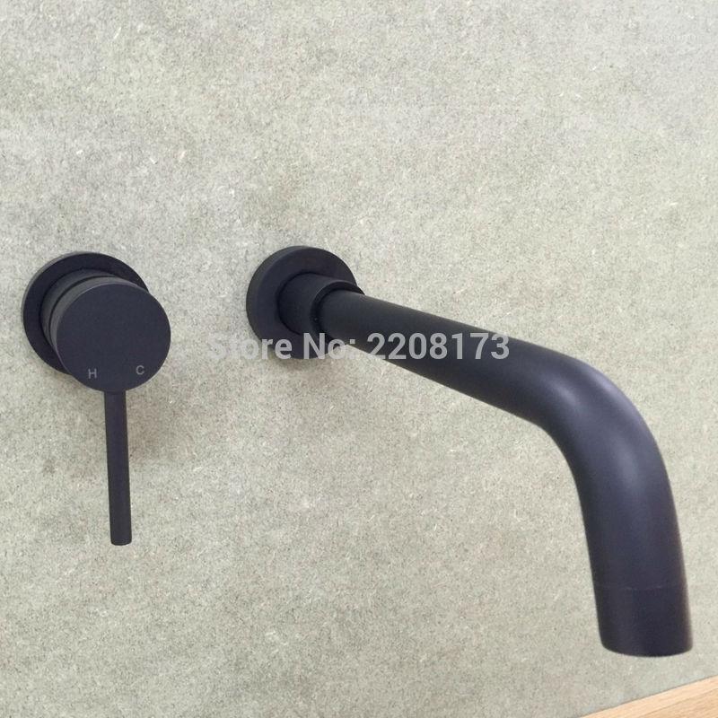 Wholesale- Wholesale And Retail Simple Style Matte Black Brass Wall Mounted Basin Faucet Single Handle Mixer Tap Hot & Cold Water1
Wholesale- Wholesale And Retail Simple Style Matte Black Brass Wall Mounted Basin Faucet Single Handle Mixer Tap Hot & Cold Water1
