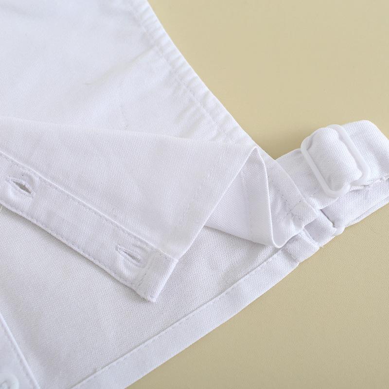 Bow Ties White Black Fake Collar Men And Women Autumn Student Shirt Detachable False Half Blouse Tops Neckwear Accessories