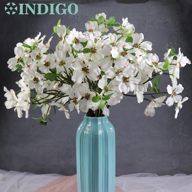 INDIGO- Wholesale 100pcs Dogwood Flower (12pc Flowers/Stem) Beautiful Wedding Flower Floral Party Table Hotel Decoration Display, 100 piece white
INDIGO- Wholesale 100pcs Dogwood Flower (12pc Flowers/Stem) Beautiful Wedding Flower Floral Party Table Hotel Decoration Display, 100 piece white