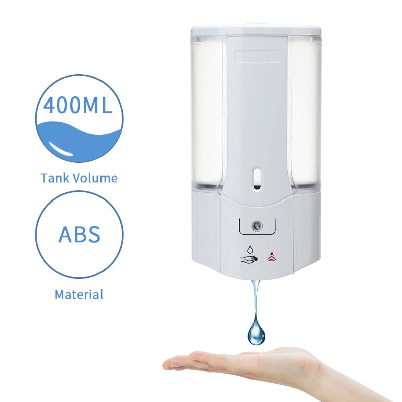 400Ml Automatic Soap Dispenser Contactless Foaming Hand Cleaner Dispenser Wall Mounted for Bathroom Kitchen
400Ml Automatic Soap Dispenser Contactless Foaming Hand Cleaner Dispenser Wall Mounted for Bathroom Kitchen