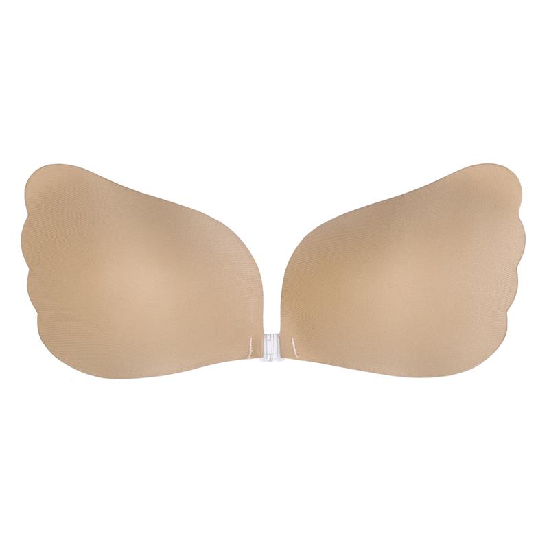 Women's Breathable Strapless Invisible Bra Wing Button Version Low-cut Sexy No Binding Comfortable Fabric Not Sultry, Beige
Women's Breathable Strapless Invisible Bra Wing Button Version Low-cut Sexy No Binding Comfortable Fabric Not Sultry, Beige