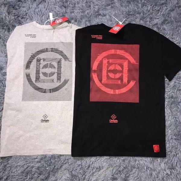 18FW Luxury Men Designer T Shirt New Arrival Men Women CLOT Letter Print Casual Short Sleeve Fashion Mens Designer Tees 2020, Gray
18FW Luxury Men Designer T Shirt New Arrival Men Women CLOT Letter Print Casual Short Sleeve Fashion Mens Designer Tees 2020, Gray