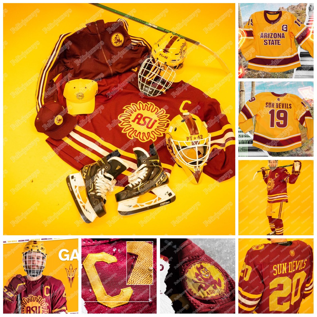 ASU HOCKEY 1975 Jersey Arizona State Sun Devils CONNOR STUART GVIDO JANSONS JACOB WILSON JOHNNY WALKER NCAA College Hockey Jersey, White 1 mens s-xxxl
ASU HOCKEY 1975 Jersey Arizona State Sun Devils CONNOR STUART GVIDO JANSONS JACOB WILSON JOHNNY WALKER NCAA College Hockey Jersey, White 1 mens s-xxxl