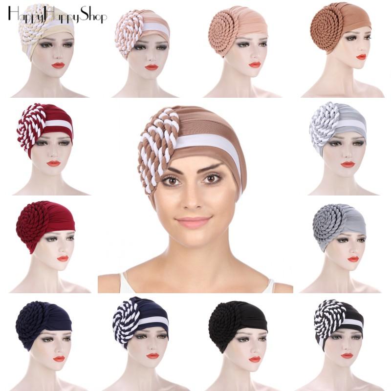 Beanie/Skull Caps Fashion Braid Plate Flower Turban Women Hair Loss Chemo Cap India Beanies Islamic Muslim Ladies Inner Hijab Headwrap Scarv, Beige
Beanie/Skull Caps Fashion Braid Plate Flower Turban Women Hair Loss Chemo Cap India Beanies Islamic Muslim Ladies Inner Hijab Headwrap Scarv, Beige