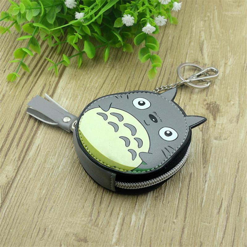 Boys Girls Cartoon Anime My Neighbor Totoro Gray White Round Coin Purse PU Bag With Key Chain1
Boys Girls Cartoon Anime My Neighbor Totoro Gray White Round Coin Purse PU Bag With Key Chain1