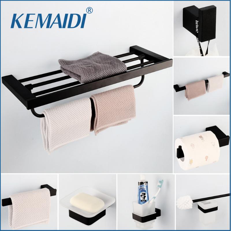 KEMAIDI SUS 304 Stainless Steel Bathroom Hardware Set Black Matte Paper Holder Toothbrush Holder Towel Bar Bathroom Accessories, Hook
KEMAIDI SUS 304 Stainless Steel Bathroom Hardware Set Black Matte Paper Holder Toothbrush Holder Towel Bar Bathroom Accessories, Hook