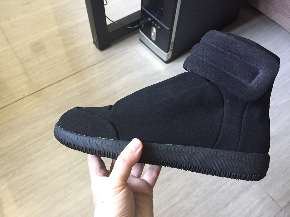 Men casual shoes new genuine leathe high Flat boots highest version Motorcycle fashion boots big size