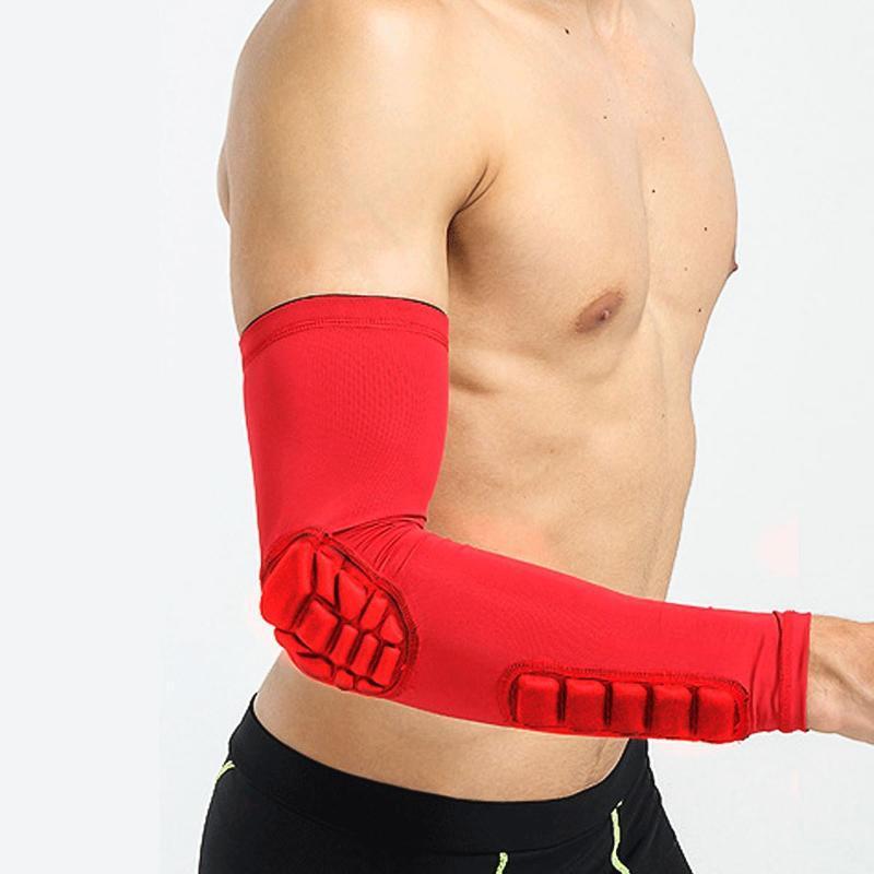 Free shipping 1pc Arm Sleeve Guard Brace Anti-Collision Elbow Support Protector Gear For Fitness Sports Basketball1, White
Free shipping 1pc Arm Sleeve Guard Brace Anti-Collision Elbow Support Protector Gear For Fitness Sports Basketball1, White