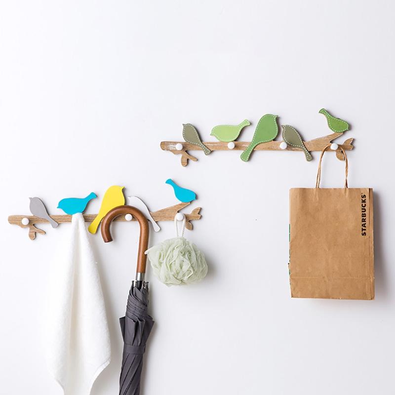 Bird Shape Wall Hook Hanger Key Holder Hats Scarf Bag Key Storage Rack Shelf Coat Hanger Towel Holder Room Decoration 4Hooks
Bird Shape Wall Hook Hanger Key Holder Hats Scarf Bag Key Storage Rack Shelf Coat Hanger Towel Holder Room Decoration 4Hooks