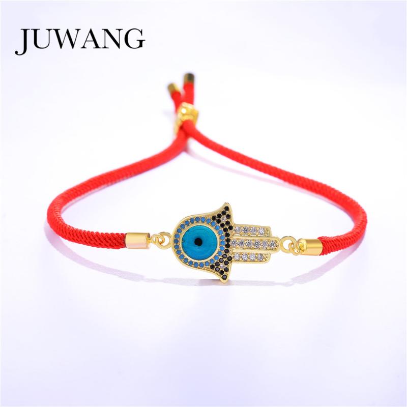 JUWANG Fashion Evil Eye & Hand Bracelets for Men Women Colorful CZ Zircon Stones Adjustbale Lucky Red Rope Bracelet Jewelry
JUWANG Fashion Evil Eye & Hand Bracelets for Men Women Colorful CZ Zircon Stones Adjustbale Lucky Red Rope Bracelet Jewelry