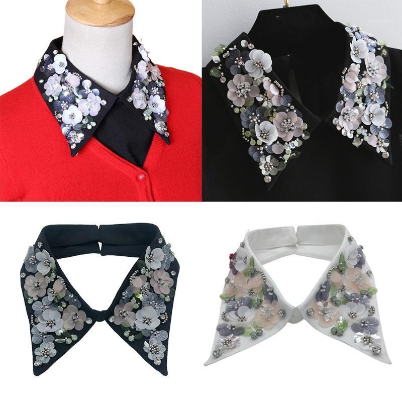 Women Elegant Sequins Floral Lapel False Collar Handmade Beaded Jewelry Detachable Necklace Choker Clothes Accessories1
Women Elegant Sequins Floral Lapel False Collar Handmade Beaded Jewelry Detachable Necklace Choker Clothes Accessories1