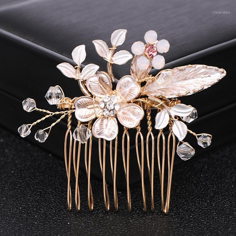 Hair Clips & Barrettes Gold Color Leaves Rhinestone Bridal Comb Cips Headpiece Wedding Accessories Prom Luxury Jewelry For Women Gifts, Golden;silver
Hair Clips & Barrettes Gold Color Leaves Rhinestone Bridal Comb Cips Headpiece Wedding Accessories Prom Luxury Jewelry For Women Gifts, Golden;silver