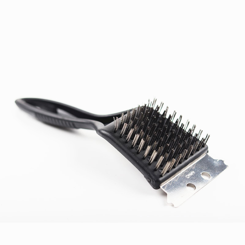 BBQ Cooking Tools Wire Bristles Cleaning Brushes Barbecue Grill Brush BBQ Cleaning Tools Outdoor Accessories Durable DDD3701