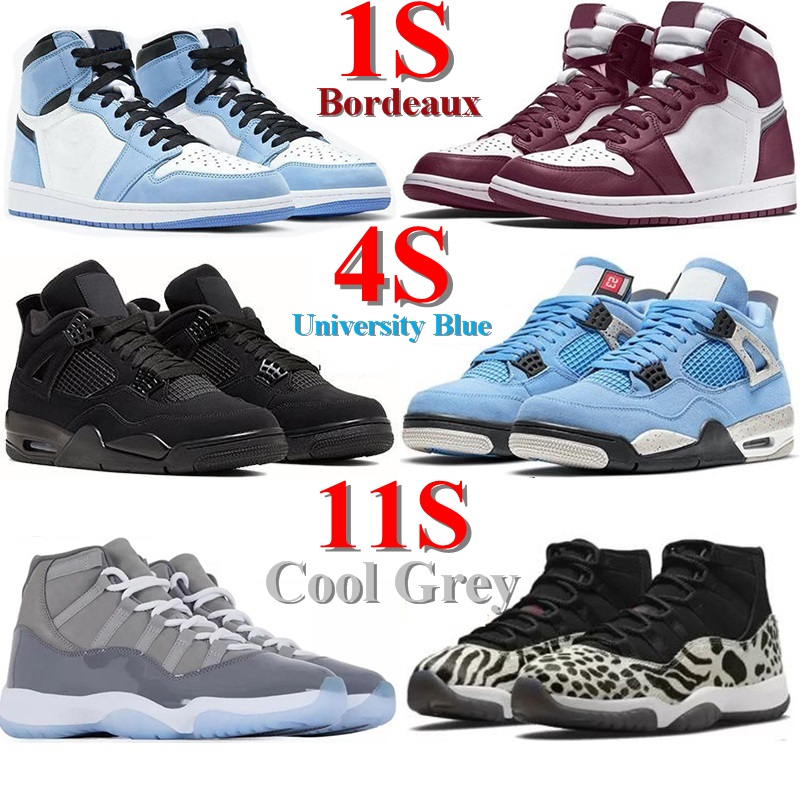 2022 Top Basketball shoes 1 1s University Blue bordeaux 4 4s red thunder 11 11s cool grey animal instinct Dark Mocha black cat men women designers sneakers with box, 29
2022 Top Basketball shoes 1 1s University Blue bordeaux 4 4s red thunder 11 11s cool grey animal instinct Dark Mocha black cat men women designers sneakers with box, 29
