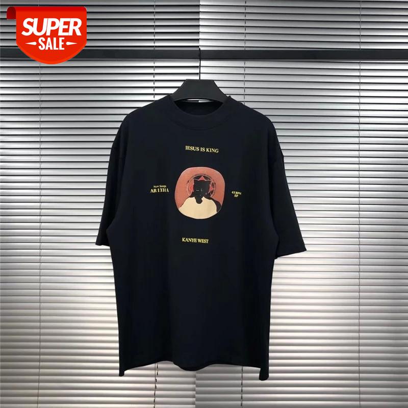 Hip-hop 3D Foam Printing Kanye West Jesus Is King T Shirt Fashion Casual 3D Digital Printing Jesus Is King T-shirts #K46Q, White;black
Hip-hop 3D Foam Printing Kanye West Jesus Is King T Shirt Fashion Casual 3D Digital Printing Jesus Is King T-shirts #K46Q, White;black