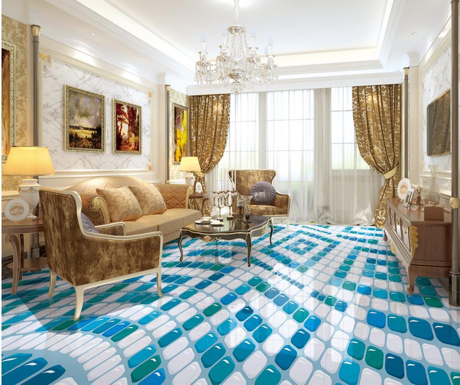 Home Decoration 3d wallpaper pvc Blue and white coated geometric arrangement of the floor wallpaper for floor, As pic
Home Decoration 3d wallpaper pvc Blue and white coated geometric arrangement of the floor wallpaper for floor, As pic