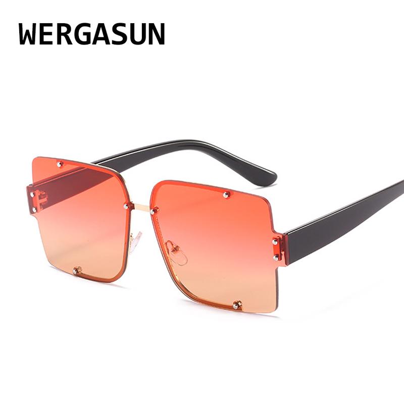 Sunglasses WERGASUN Square Women 2021 Fashion Black Sun Glasses Female Gradient Vintage Big Shades UV400
Sunglasses WERGASUN Square Women 2021 Fashion Black Sun Glasses Female Gradient Vintage Big Shades UV400
