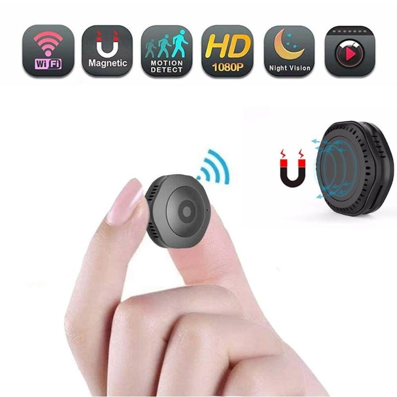 Mini WiFi Camera Wireless HD 1080P Portable Home Security Small Secret Cam with Motion Activated/Night Vision hidden Espion
Mini WiFi Camera Wireless HD 1080P Portable Home Security Small Secret Cam with Motion Activated/Night Vision hidden Espion