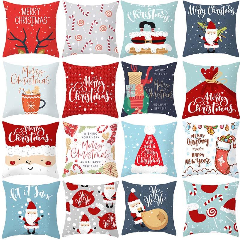45X45CM Red Green Cotton Polyester Pillow Case New Cute Deer Santa Sofa Throw Pillow Covers Merry Christmas Bedroom Home Decor, C09
45X45CM Red Green Cotton Polyester Pillow Case New Cute Deer Santa Sofa Throw Pillow Covers Merry Christmas Bedroom Home Decor, C09