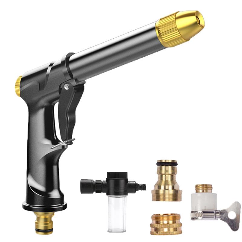 Portable High-pressure Water Gun For Cleaning Car Wash Machine Garden Watering Hose Nozzle Sprinkler Foam Water Gun dropshipping, Black gun
Portable High-pressure Water Gun For Cleaning Car Wash Machine Garden Watering Hose Nozzle Sprinkler Foam Water Gun dropshipping, Black gun