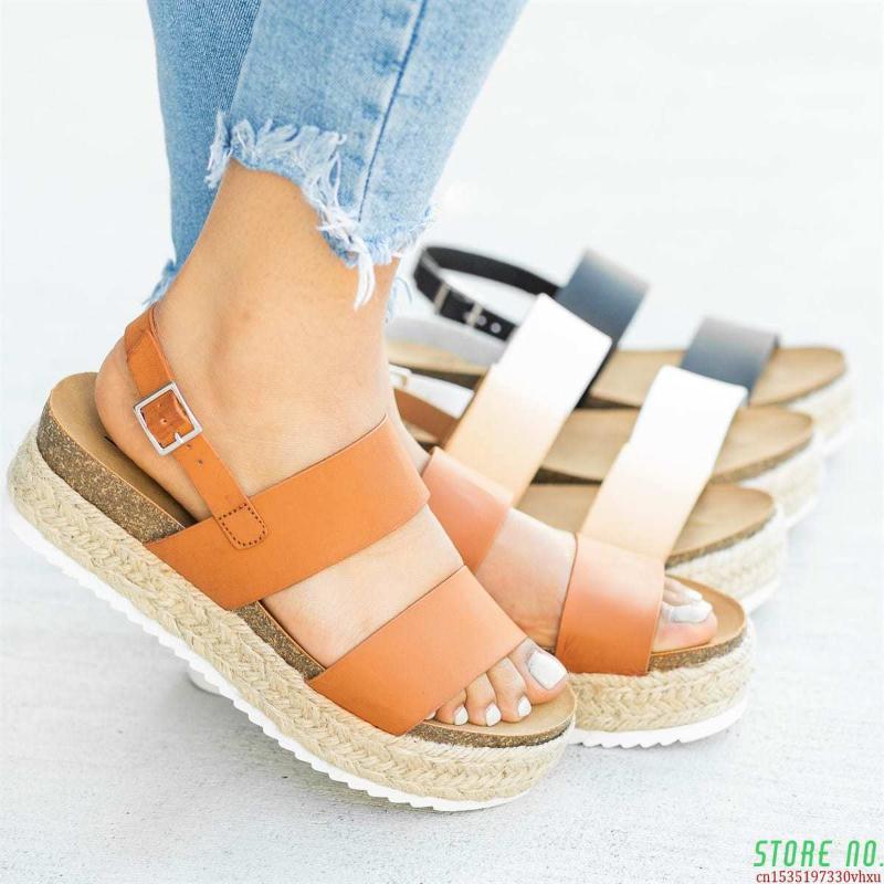 Sandals Women Wedges Summer Shoes Pumps High Heels Sandals 2021 Buckle Strap Chaussures Femme Platform Sandalia Feminina, Black
Sandals Women Wedges Summer Shoes Pumps High Heels Sandals 2021 Buckle Strap Chaussures Femme Platform Sandalia Feminina, Black