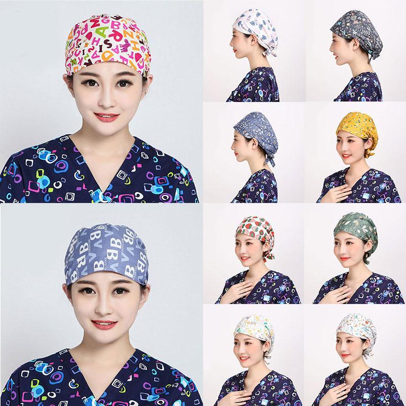 Cotton Buckle High Quality scrubs caps women sweat-absorbent Elastic cotton Pet clinic hats printing unisex working caps1
Cotton Buckle High Quality scrubs caps women sweat-absorbent Elastic cotton Pet clinic hats printing unisex working caps1