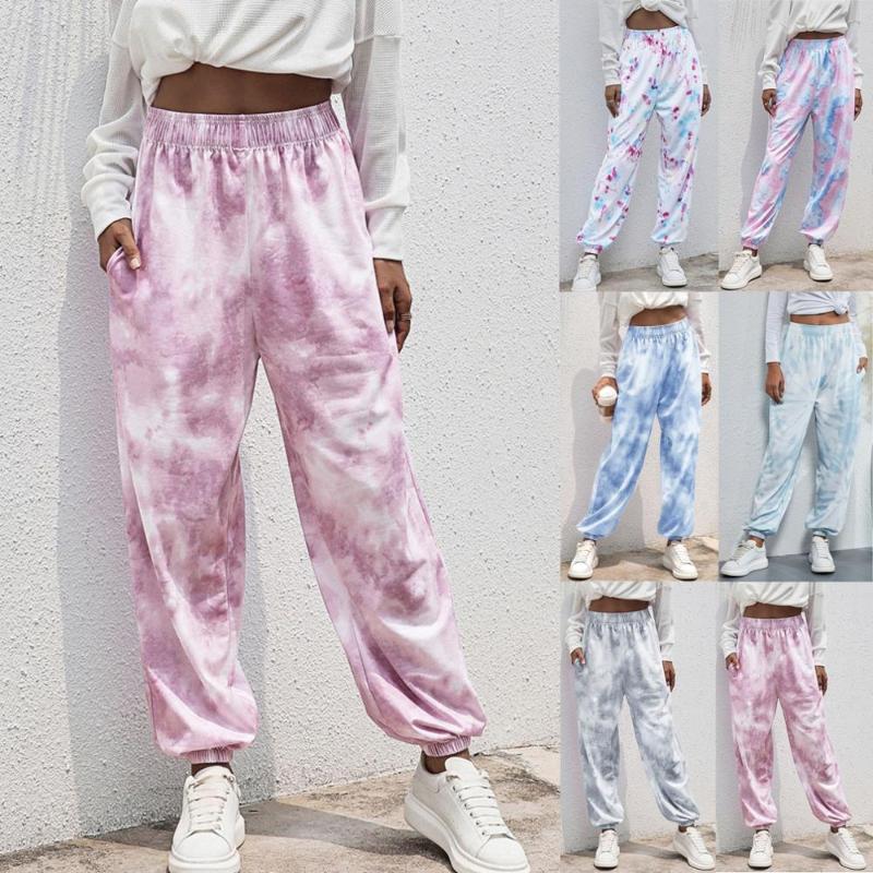 New Trausers For Women Sport Active Elastic Waist Baggy Tie-Dye Sweatpants Joggers Lounge Pants Calcas De Fato De Treino Mulher
New Trausers For Women Sport Active Elastic Waist Baggy Tie-Dye Sweatpants Joggers Lounge Pants Calcas De Fato De Treino Mulher
