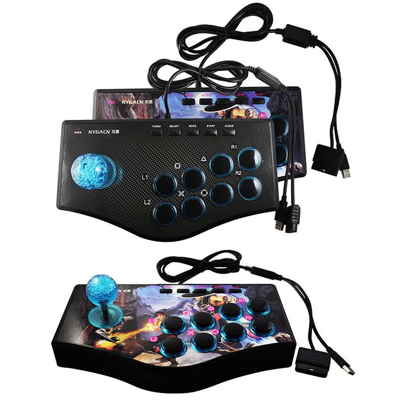Retro Arcade Game Rocker Controller Usb Joystick For Ps2/Ps3/Pc/Android Smart Tv Built-In Vibrator Eight Direction Joystick
Retro Arcade Game Rocker Controller Usb Joystick For Ps2/Ps3/Pc/Android Smart Tv Built-In Vibrator Eight Direction Joystick
