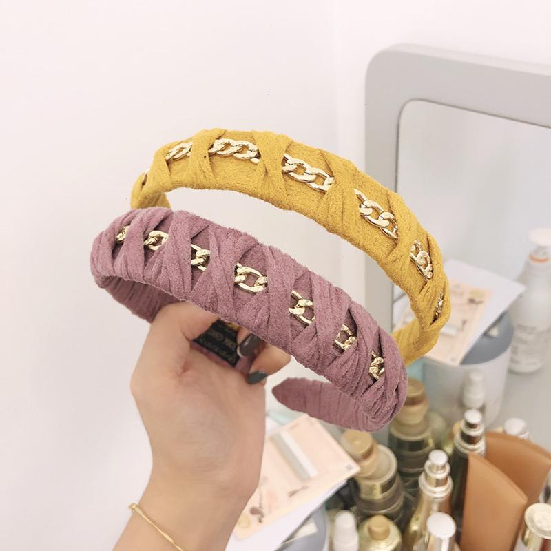 Fashion Metal Chain Hair Hoops Hairband For Women Cloth Twisted Braid Hair Hoop Headwear Girls Headbands Accessories Gifts
Fashion Metal Chain Hair Hoops Hairband For Women Cloth Twisted Braid Hair Hoop Headwear Girls Headbands Accessories Gifts