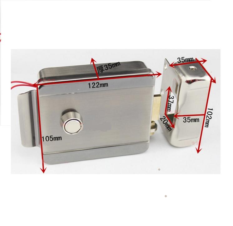 Home Stainless Steel Electronic Door Lock for Video Doorphone Intercom,security door lock access control electric
Home Stainless Steel Electronic Door Lock for Video Doorphone Intercom,security door lock access control electric