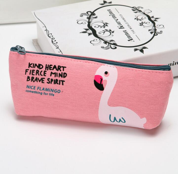 10pcs Brief Cute Creative Flamingo Canvas Pencil Case Storage Organizer Pen Bags Pouch School office supplies
10pcs Brief Cute Creative Flamingo Canvas Pencil Case Storage Organizer Pen Bags Pouch School office supplies