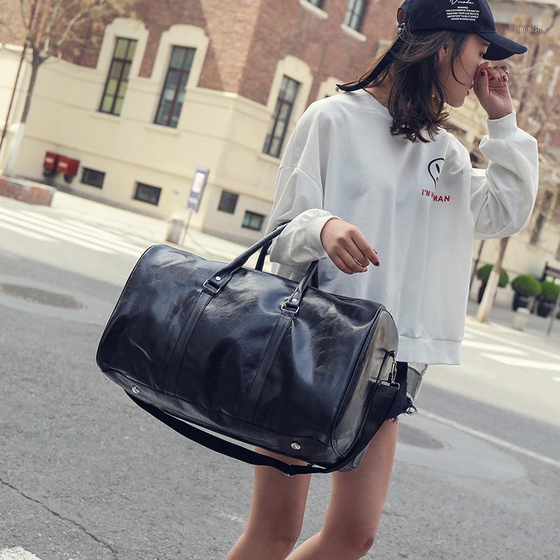 2020 Korean version of the new pu waterproof travel bag hand luggage bag dry and wet separation sports fitness weekend1, Black
2020 Korean version of the new pu waterproof travel bag hand luggage bag dry and wet separation sports fitness weekend1, Black