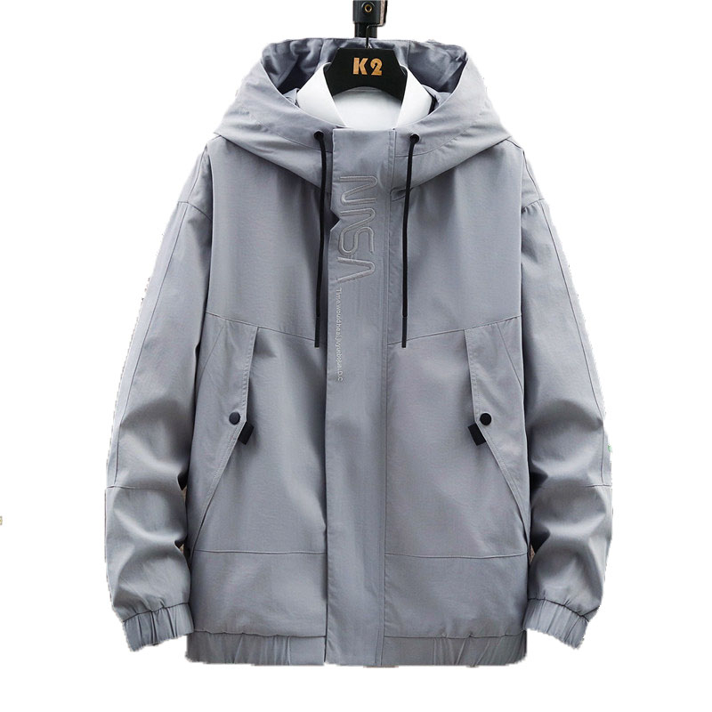 Embroidery Hoodies Men Casual Jacket Grey Hooded Big Pocket Long Sleeve Mens Clothing Polyester Solid Bomber Jakcet Homme, Khaki
Embroidery Hoodies Men Casual Jacket Grey Hooded Big Pocket Long Sleeve Mens Clothing Polyester Solid Bomber Jakcet Homme, Khaki